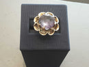 Women's Ring - Yellow Gold 14k (.585) 6.9 grams Size 7.5