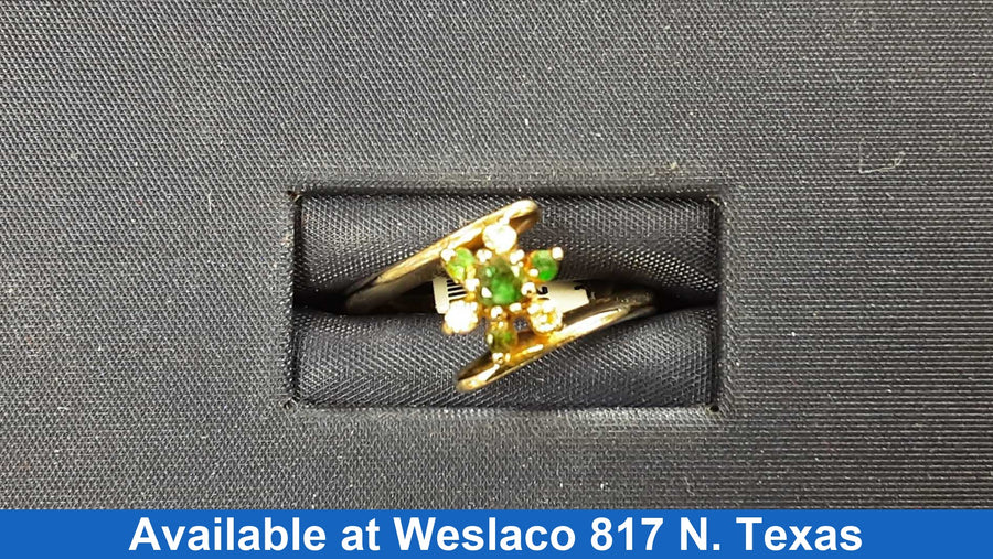 Women's Ring - Yellow Gold 14k (.585) 3.5 grams Size 6