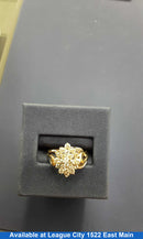 Women's Ring - Yellow Gold 10k (.417) 3 grams Size 8