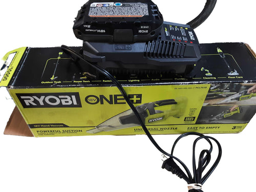Ryobi Pcl705 Green Handheld Vacuum Cleaner
