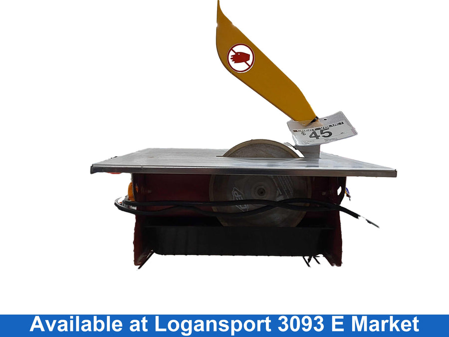 Chicago Electric 29231 Red Corded Tile Saw