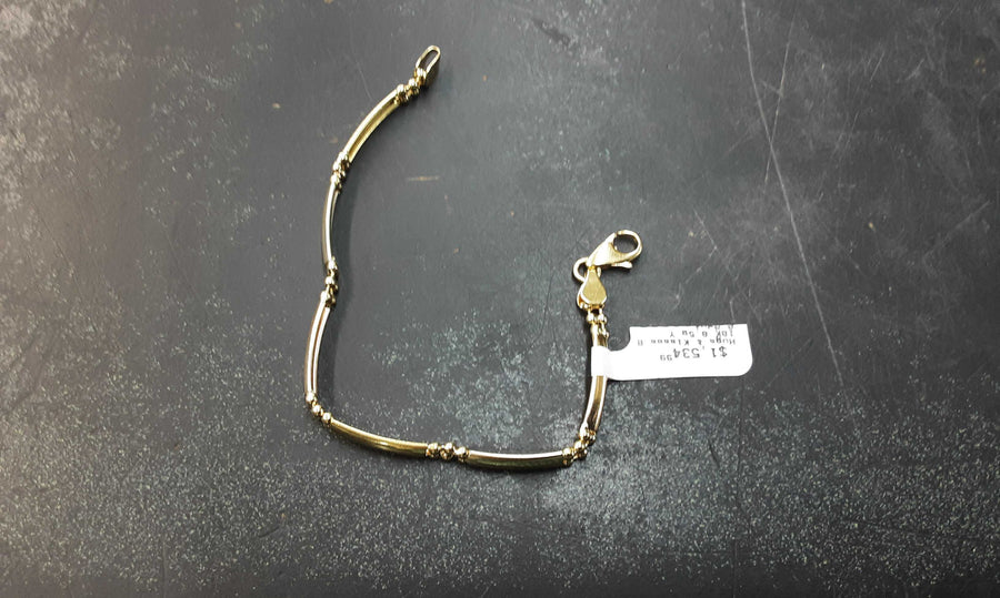 Bracelet - Yellow Gold 18k (.750) 8.5 grams 6 inch