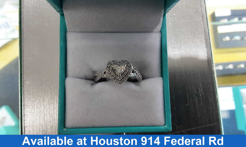Women's Ring - White Gold 14k (.585) 3.5 grams Size 8