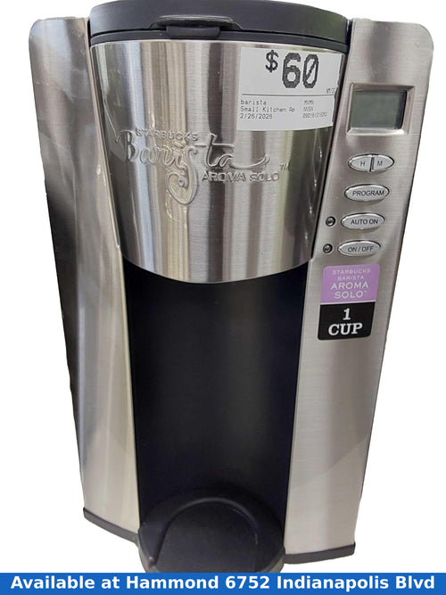 Barista Mvmn Black Small Kitchen Appliance