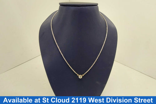 Chain - White Gold 14k (.585) 4.3 grams 17 inch