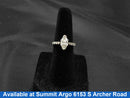 Women's Ring - White Gold 10k (.417) 2.8 grams Size 4