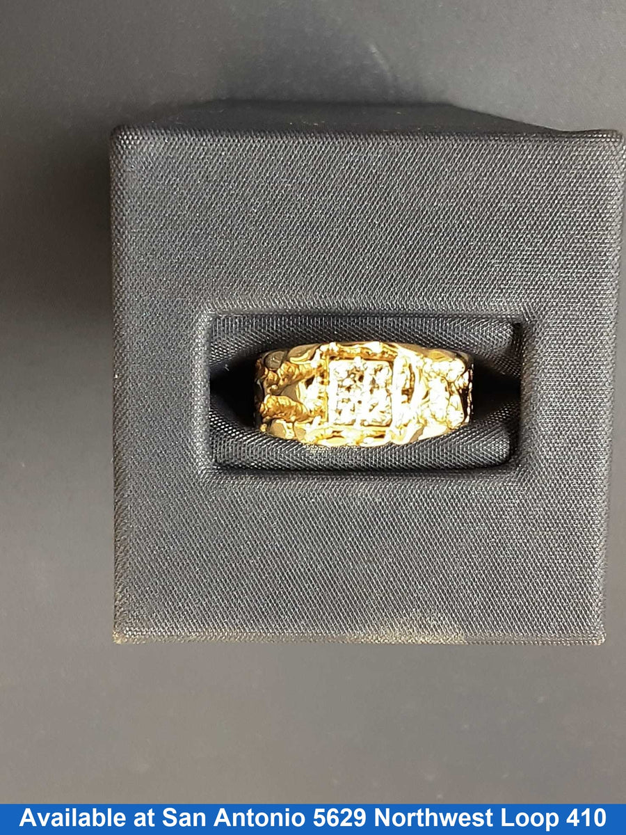 Women's Ring - Yellow Gold 10k (.417) 4.1 grams Size 7
