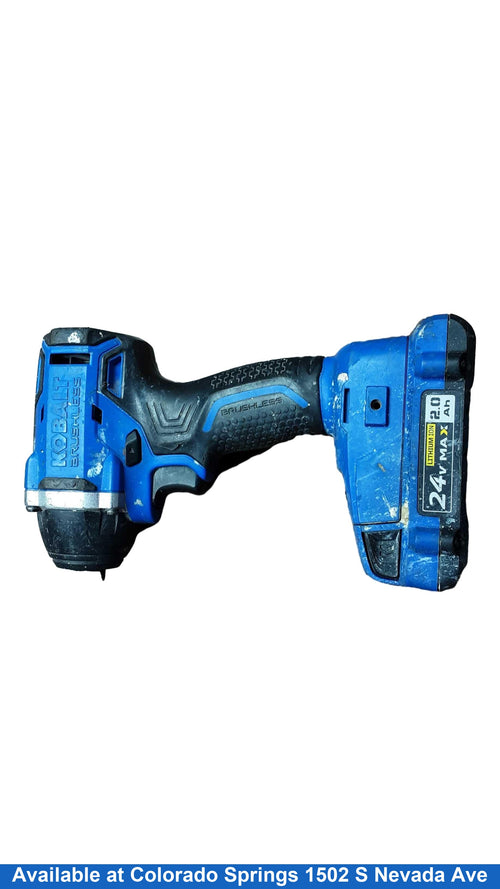 Kobalt Kid324b0 Blue Cordless Impact Drill