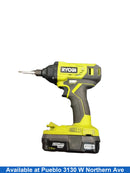 Ryobi P235avn Green Cordless Impact Drill