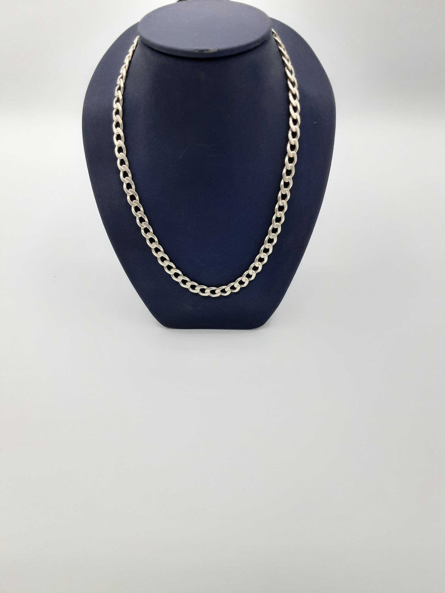 Cuban Link Chain - Silver 34.9 grams 32 inch