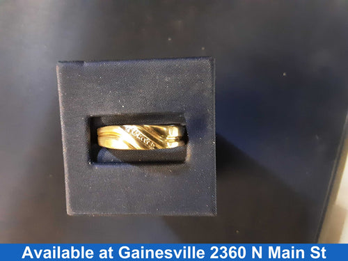 Men's Ring - Yellow Gold 10k (.417) 2.9 grams Size 11