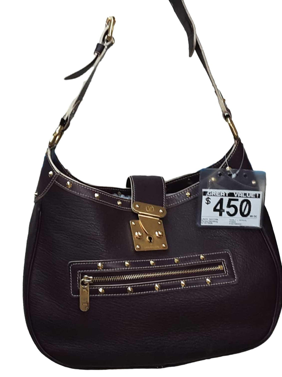Louis Vuitton Suhali L'affriolant Purple Purse / Handbag