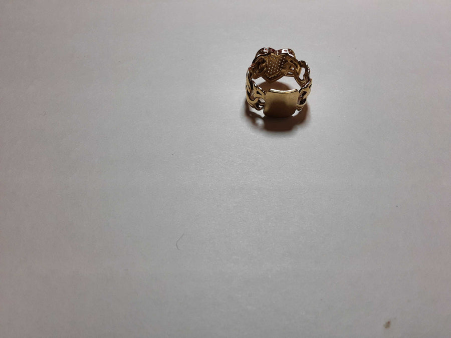 Women's Ring - Yellow Gold 10k (.417) 6.7 grams Size 6.5