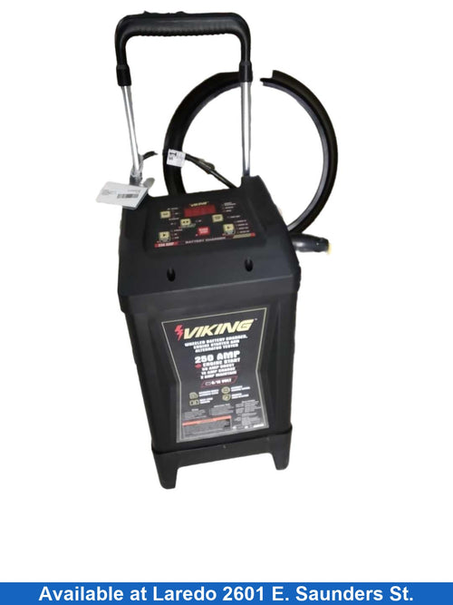Viking Wheeled Battery Charger Black Battery Charger