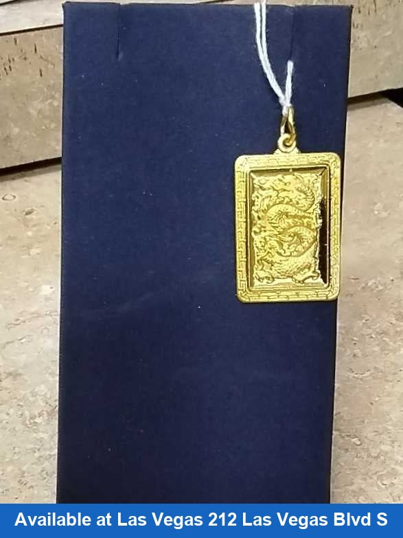 Pendant - Yellow Gold 24k (.999) 8.8 grams