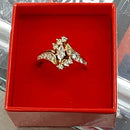 Women's Ring - Yellow Gold 14k (.585) 6.2 grams Size 8