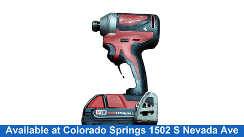 Milwaukee Red Cordless Impact Drill