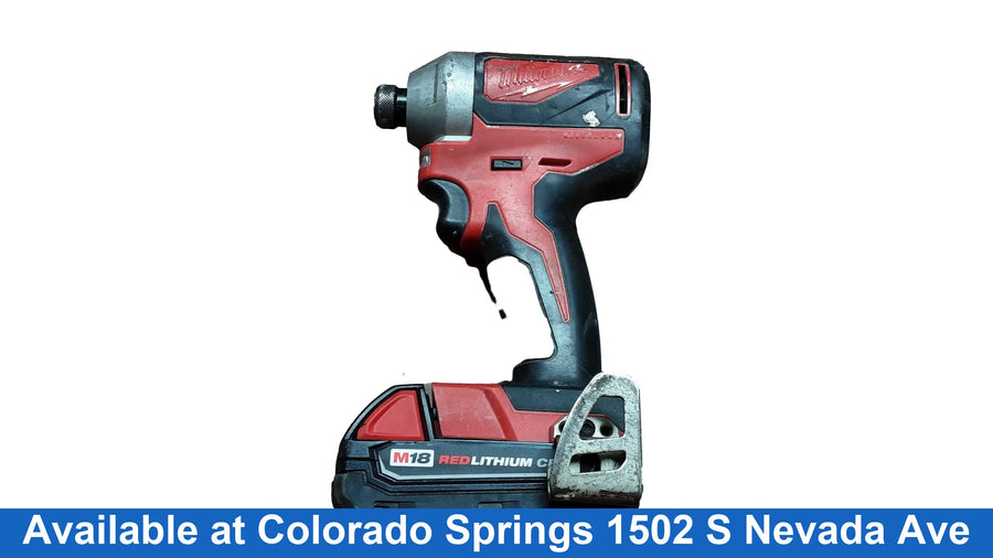 Milwaukee Red Cordless Impact Drill
