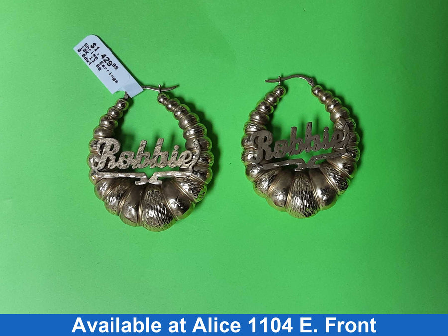 Shrimp Earrings - Yellow Gold 10k (.417) 13.6 grams