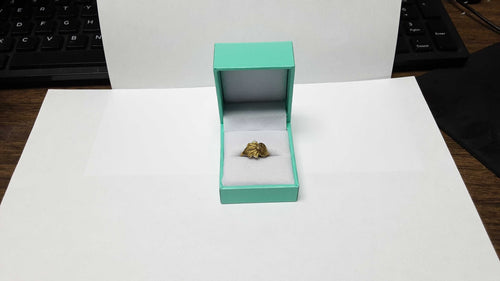 Women's Ring - Yellow Gold 18k (.750) 2.1 grams Size 5.5
