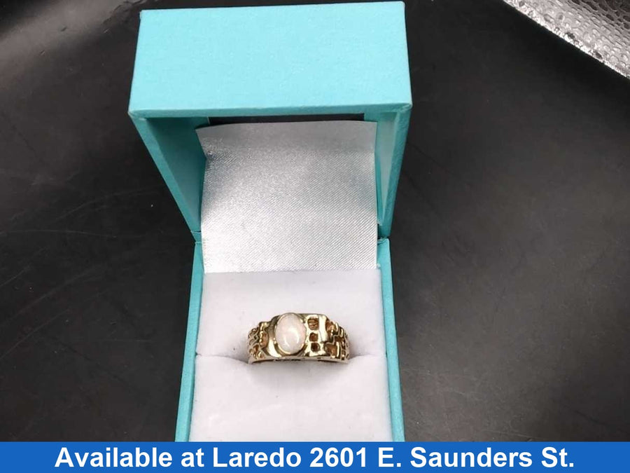 Men's Ring - Yellow Gold 10k (.417) 5.3 grams Size 10
