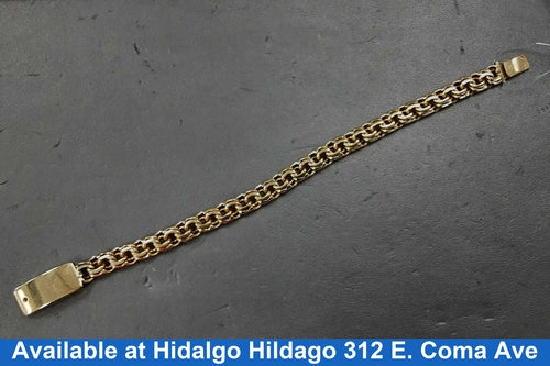 Bracelet - Yellow Gold 10k (.417) 19.1 grams 8 inch