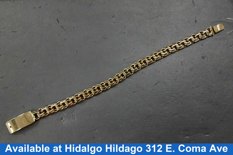 Bracelet - Yellow Gold 10k (.417) 19.1 grams 8 inch