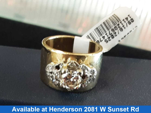Women's Ring - Yellow Gold 14k (.585) 11.3 grams Size 5