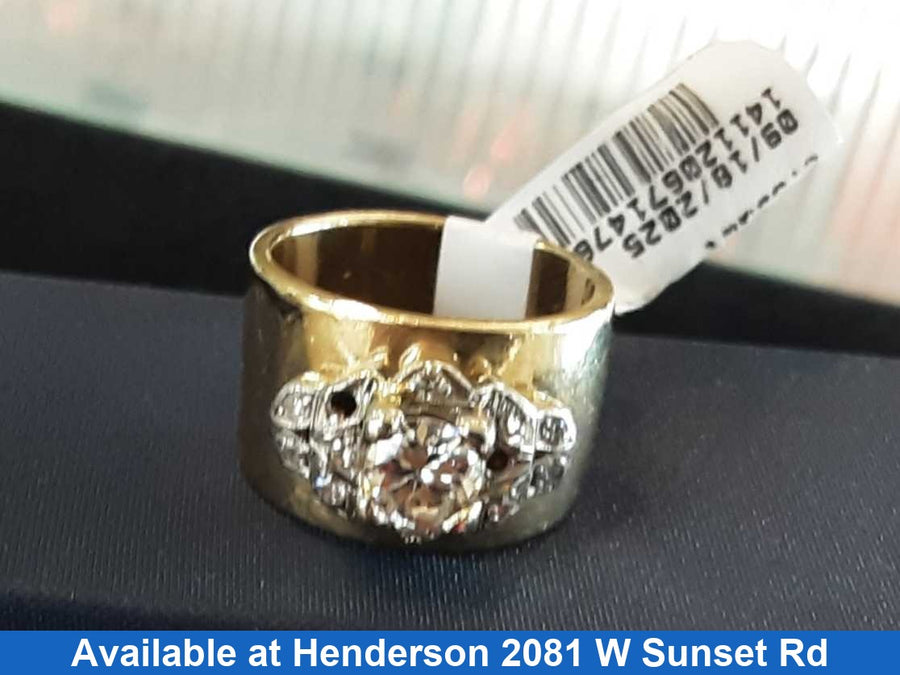 Women's Ring - Yellow Gold 14k (.585) 11.3 grams Size 5