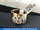 Women's Ring - Yellow Gold 14k (.585) 11.3 grams Size 5