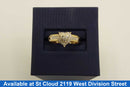 Women's Ring - Yellow Gold 14k (.585) 2.4 grams Size 7.5