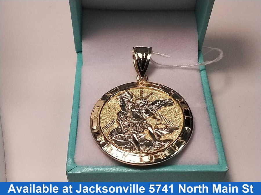 Religious Pendant - Yellow Gold 10k (.417) 4.6 grams