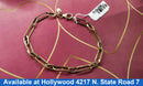 Cable Bracelet - Yellow Gold 14k (.585) 3.6 grams 8 inch