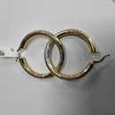 Bangle Earrings - Yellow Gold 14k (.585) 7.7 grams
