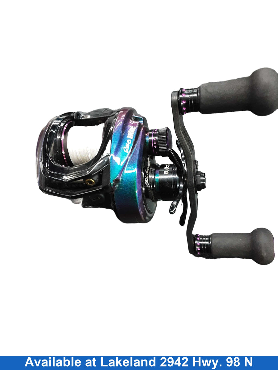 Abugarcia Mikelaconelli Blue Fishing Reel