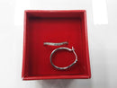 Hoop Earrings - White Gold 14k (.585) 2.4 grams