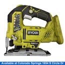 Ryobi P5231 Green Cordless Jig Saw