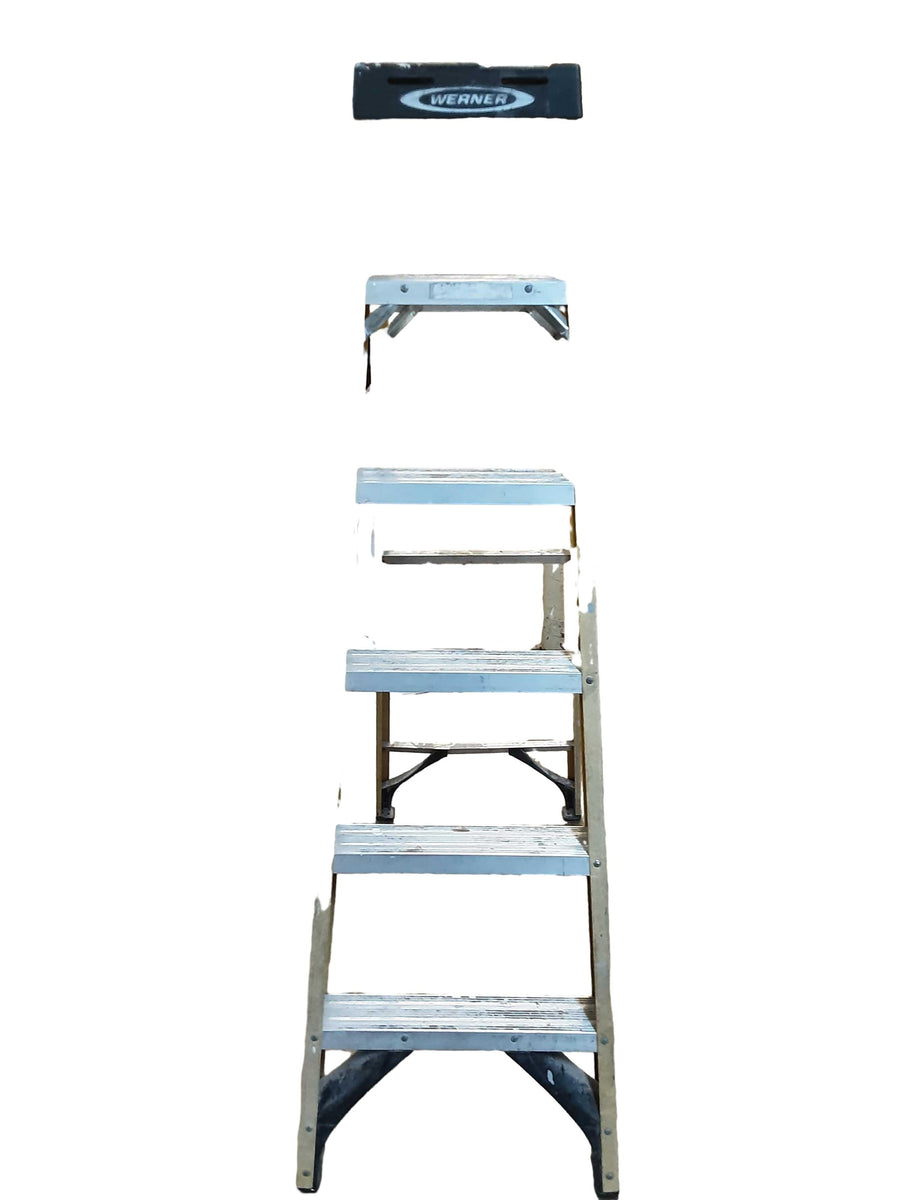 Werner 6 Ft Yellow A-Frame Ladder