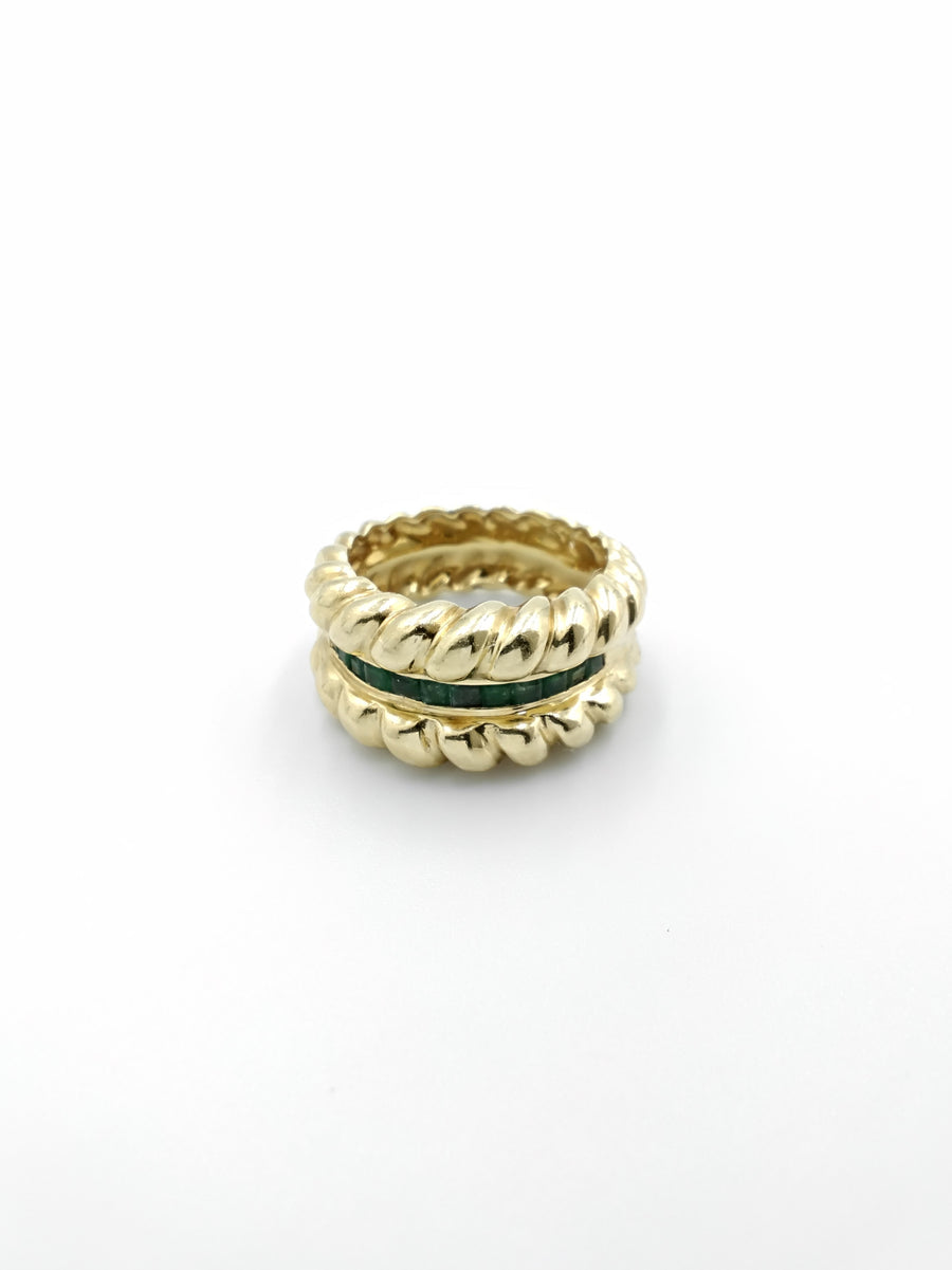 Women's Ring - Yellow Gold 14k (.585) 7.2 grams Size 7