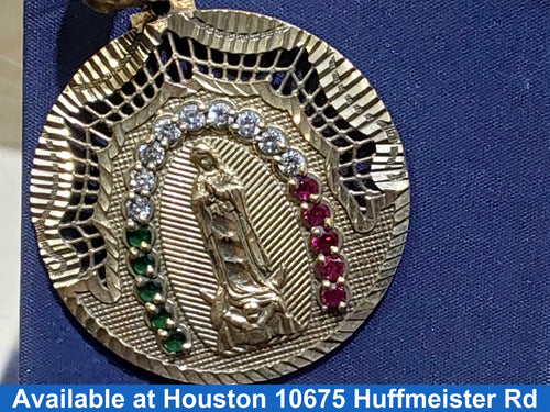 Religious Pendant - Yellow Gold 10k (.417) 7.2 grams