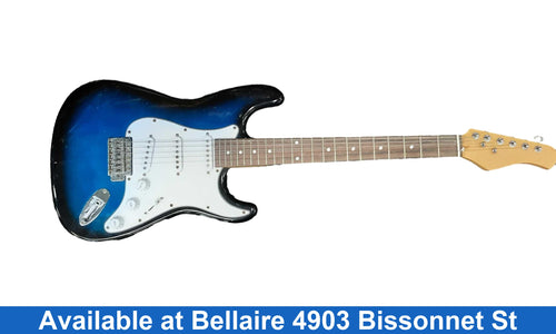 Blue Electric 12 String Guitar