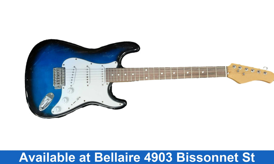 Blue Electric 12 String Guitar