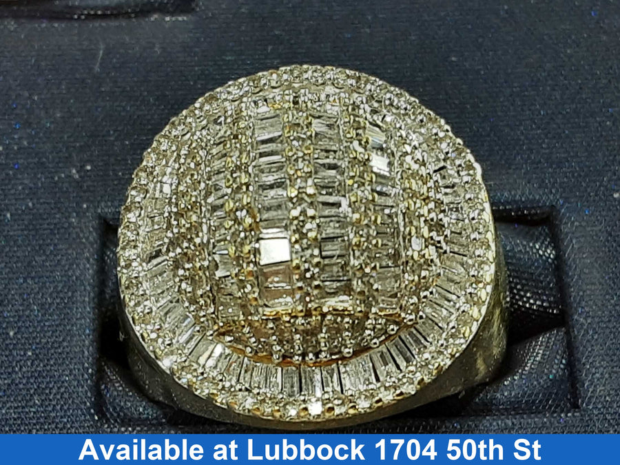 Men's Ring - Yellow Gold 10k (.417) 7.3 grams Size 7