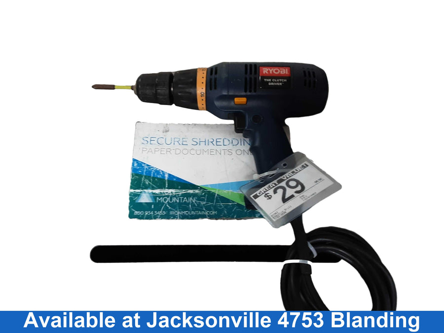 Ryobi D45c Blue Corded Standard Drill