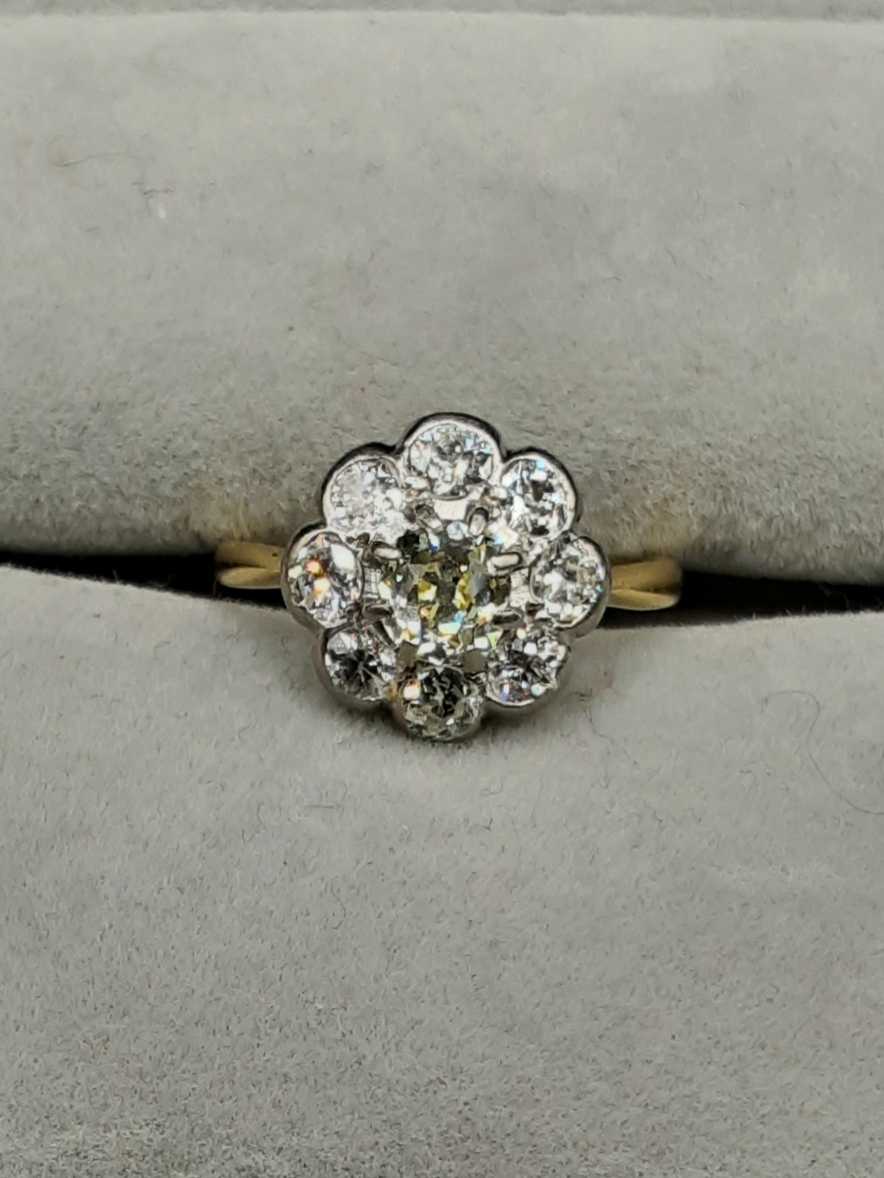 Floral Cluster Ring