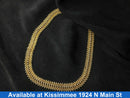 Woven Chain - Yellow Gold 14k (.585) 39.2 grams 18 inch