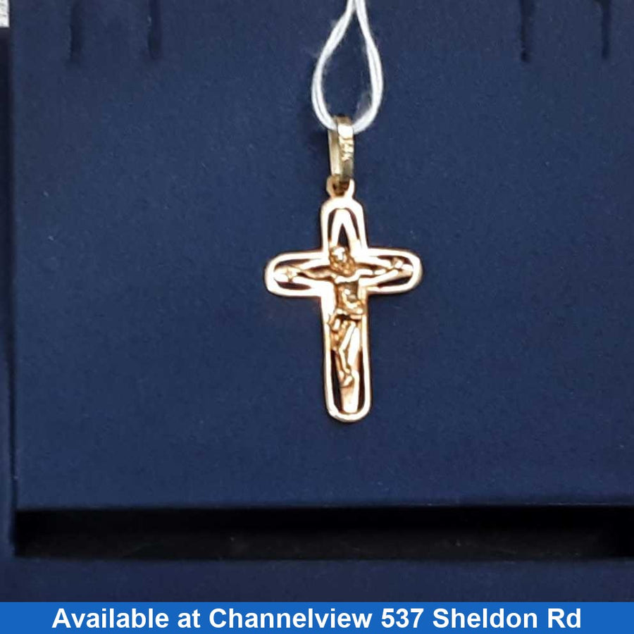 Religious Pendant - Yellow Gold 14k (.585) 2.5 grams