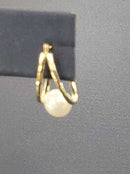 Pearl Earrings - Yellow Gold 14k (.585) 1.7 grams