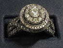 Women's Ring - White Gold 14k (.585) 9.1 grams Size 10.5
