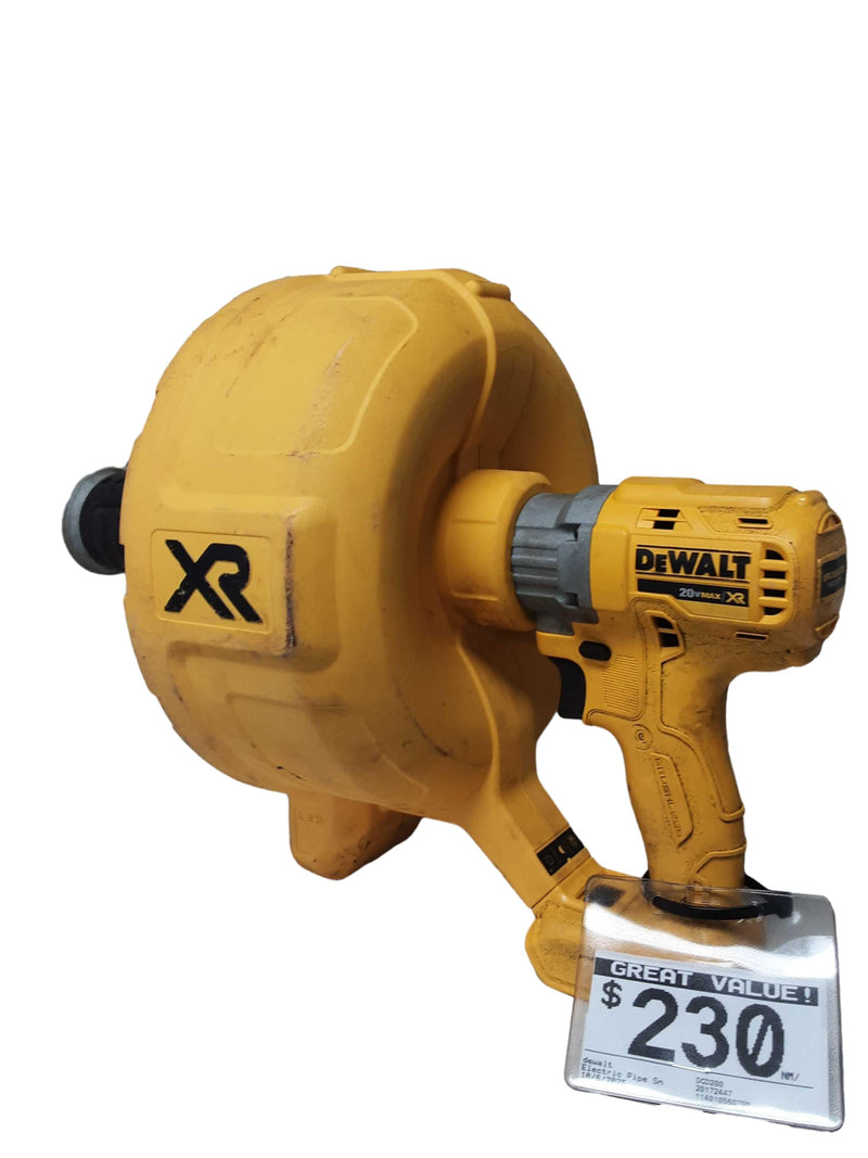 Dewalt Dcd200 Yellow Electric Drain Snake